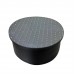 FixtureDisplays® 3 inches PVC Chair Leg Caps Round Tube Floor Protectors Black Furniture Leg End Caps 15140-CAP　